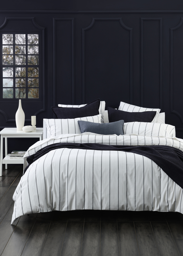 MM Linen | Cape Duvet Set | Bluestone | Optional Matching Extras image 2